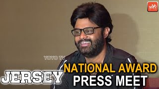 Jersey Movie National Award Press Meet | Naga Vamsi | Hero Nani | Shraddha Srinath | YOYO TV Channel
