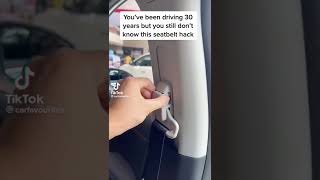 You’ve Been Driving For Years But Don’t Know You Could Adjust Your Seatbelt Like This