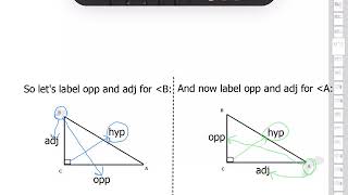 2D - 8.1 Solving triangles using SOH CAH TOA (Trig Lesson #1)