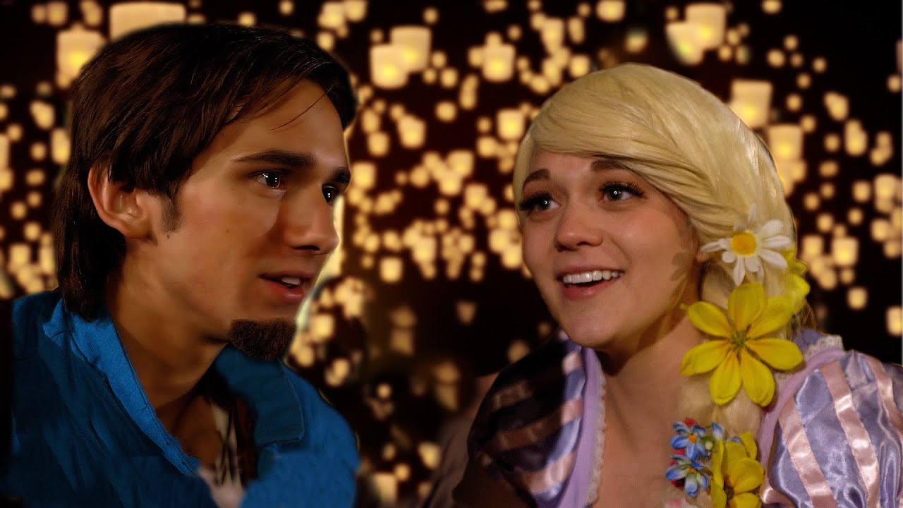 Disney Princess Rapunzel I See The Light In Real Life Tangled Youtube