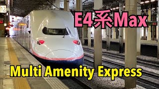 世界最大の高速鉄道車両【E4系Max】に乗ってガーラ湯沢へ行く動画