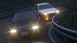 Initial D Blender animation Test 4