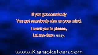 Joanne Shaw Taylor - Let Me Down Easy KARAOKE