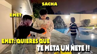 💥 EMET SE DOBLA LA MANO AL PEGAR A SACHA !!