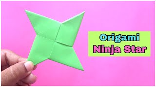 How to Make Paper Ninja Star ( Shuriken) | Easy Origami Tutorial