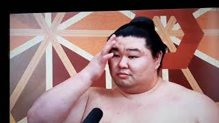 2020.9.25　大相撲　sumo　9月場所　13日目　正代インタビュー