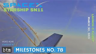 SpaceX Starship SN11 Launch & Flight | Plus Background & Analysis