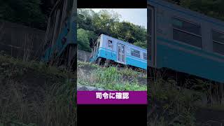 2023年8月14日　予讃線海線  倒木で不通 運転再開まで(伊予上灘-下灘) #予讃線 #鉄道事故