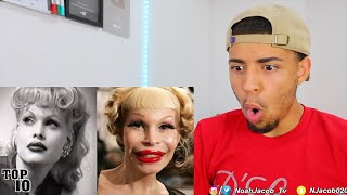 10 Extreme Plastic Surgery Disasters! REACTION!