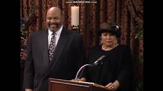 The Fresh Prince of Bel Air Judge Carl Robertson Funeral Scene