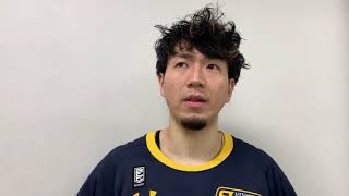 【試合後インタビュー】2021年4月10日(土) 北海道戦 #6 比江島慎