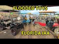 Hurricane Flooded Toys Florida IAA So Many Boats, Golf Carts and More!