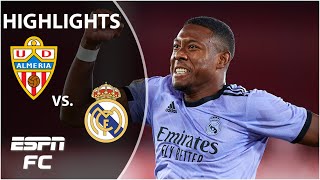 Real Madrid put in VINTAGE comeback performance vs. Almeria | LaLiga Highlights | ESPN FC