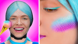 AMAZING MERMAID MAKEUP TRANSFORMATION || SFX Makeup Tutorial! Beauty Makeover Love By 123 GO! TRENDS