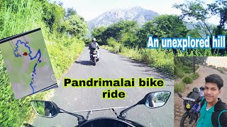 Pandrimalai bike ride|An unexplored hill|Tamil Travelvlogs|Venkat vlogs