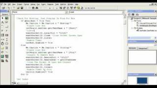 Video 44: VB 6 Programming, Winsock TCP/IP Multiclient Chat Room, Part 2