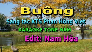 Buông Karaoke Tone Nam- KTS Phan Hồng Việt