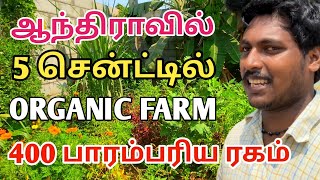 5 சென்ட்டில் 400 பாரம்பரிய ரகங்கள் அசத்தும் ஆந்திரா இளைஞர்