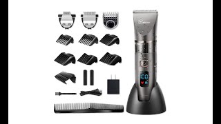 Hatteker Men's Beard Trimmer Cordless Hair Trimmer Hair Clipper Review!!! - Actual Reviews \u0026 More!!!