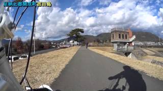 2014冬の酒匂川（酒匂橋→福沢神社） ×1.8倍速