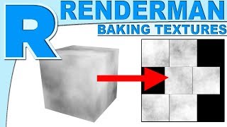 Renderman 21 Baking Textures