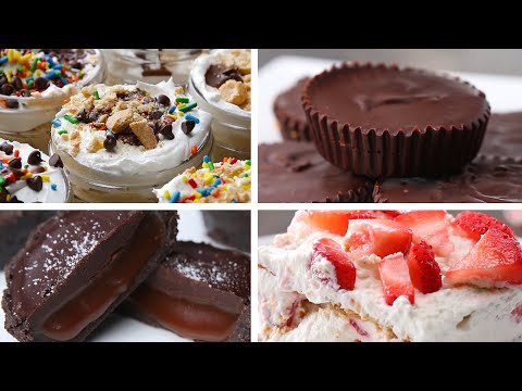 6 Incredible No-Bake Desserts 6 Incredible No-Bake Desserts
