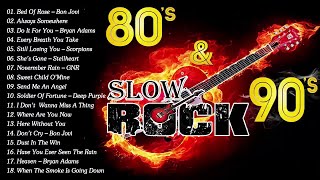 Slow Rock love song nonstop | Rock Ballad of The 70s, 80s, 90s | Best Rock Ballads