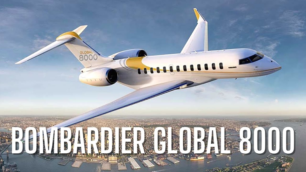 Inside The Bombardier Global 8000 - Ultra Long Range + High Speed ...