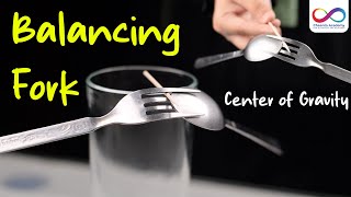 Balancing Spoon \u0026 Fork | Cheenta Easy Physics Experiment Ep - 6 | Center of Gravity