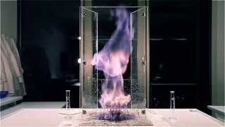 Cannon fire - ethanol combustion demonstration