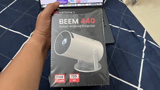 Portronics Beem 440 Projector Review: Best Budget Projector for Home Entertainment?!