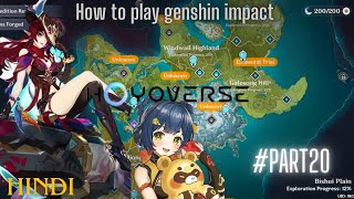 Genshin impact mobile gameplay for beginners in HINDI #part20