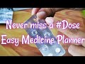 Medicine Dosage Never forget easy to remember daily medicine dose