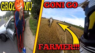 ANGRY PEOPLE VS DIRT BIKERS *FARMER CHASE THEM* | ENDURO ESCAPE RIDERS | SUB ENG