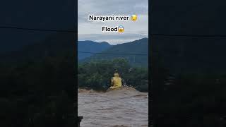 Narayani river😥#flood #river