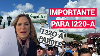 URGENTE: María Elvira Salazar se acuerda de los cubanos con I220A! Esto dijo sobre los I220A