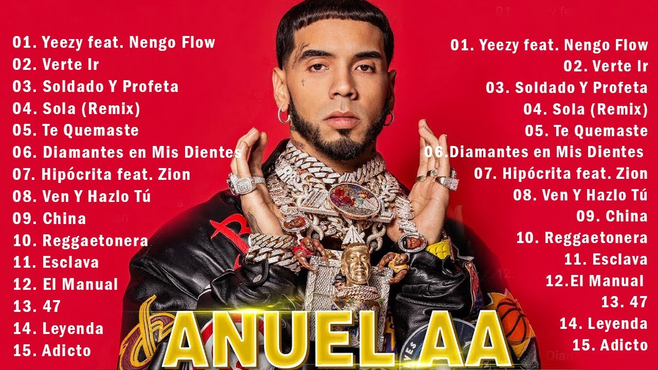 Anuel AA Mix 2023 - Mejores Canciones De Anuel AA - Mix Reggaeton 2023 ...