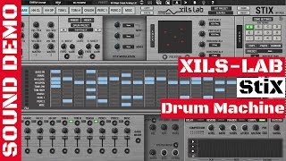 Xils Lab StiX Drum Machine with XoX Sequencer