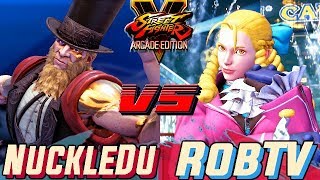 SFV AE 💥 NuckleDu (G) VS. RobTV (Karin)  🔥 FIRST TO 2 🔥