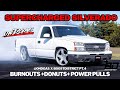 @ONDGAS Silverado LSA Supercharged Donuts! Rips and MAKES POWER! @HolleyPerformance