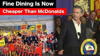 California's $20 Minimum Wage is Putting FAST FOOD Out of Business