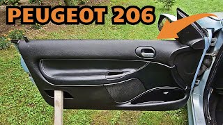 Desmontar Panel Puerta Trasera Peugeot 206 - Guía Rápida