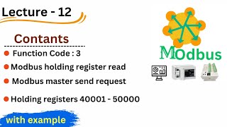 modbus function codes | modbus function codes explained | modbus function code 3 | function code 3