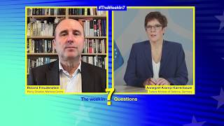 The Week in 7 questions with Annegret Kramp-Karrenbauer and Roland Freudenstein