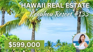 Hawaii Charming Duplex Condo in the Sunny Keahou Resort in Big Island