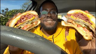 The COLOSSAL burger 🍔 ￼Food Review / Classic on Crenshaw.