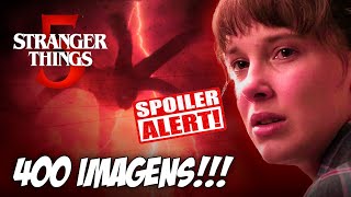 VAZAMENTO GIGANTE DE STRANGER THINGS 5! NOVO MONSTRO, LUCAS MILITAR E MAIS!