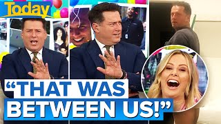 Karl loses it after embarrassing photo leaked | Today Show Australia