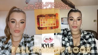 FALL MAKEUP TUTORIAL, USING KYLIE COSMETICS 24K BIRTHDAY COLLECTION