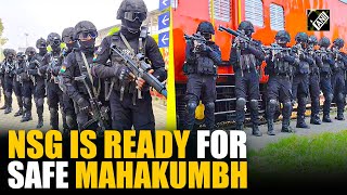 Equipped with modern weapons, NSG commandos ready in Prayagraj for safe Maha Kumbh 2025